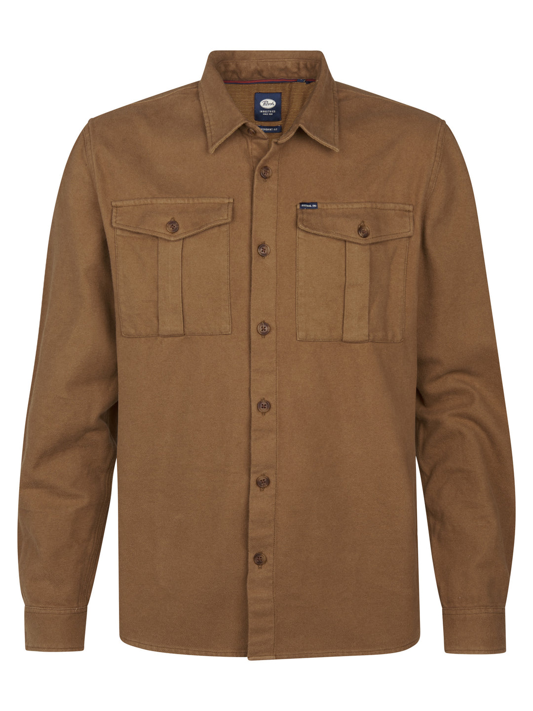 Petrol - Heren Overshirt - M-3050-SIL415 - 7151 Chestnut