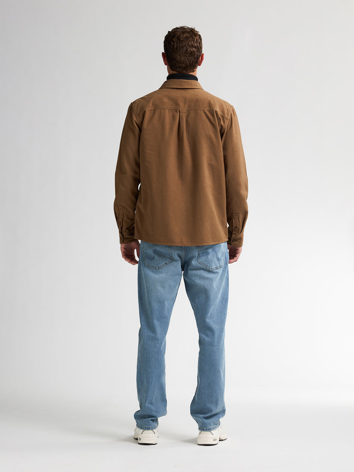 Petrol - Heren Overshirt - M-3050-SIL415 - 7151 Chestnut