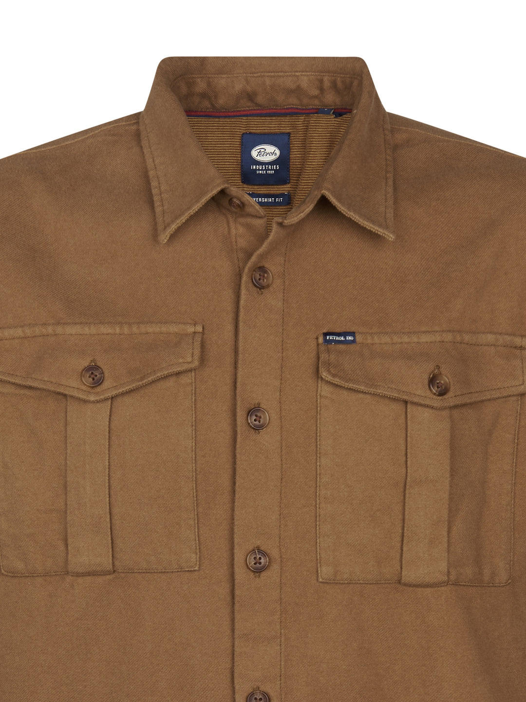Petrol - Heren Overshirt - M-3050-SIL415 - 7151 Chestnut