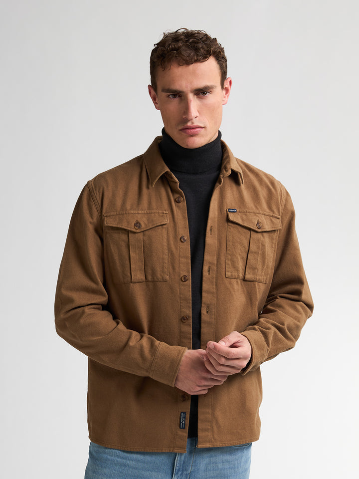 Petrol - Heren Overshirt - M-3050-SIL415 - 7151 Chestnut