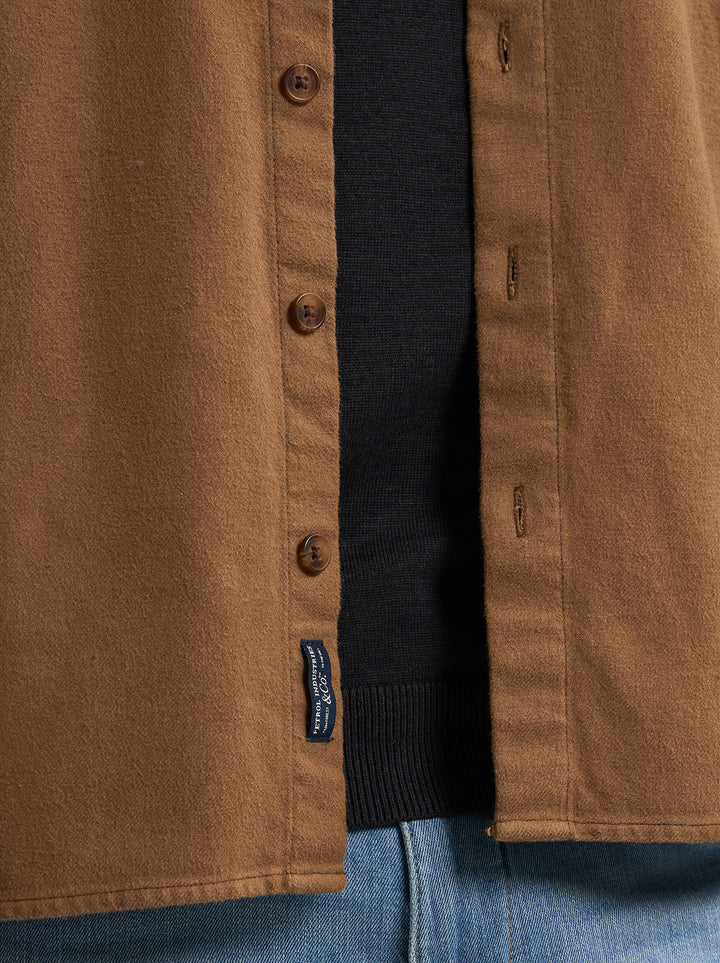 Petrol - Heren Overshirt - M-3050-SIL415 - 7151 Chestnut