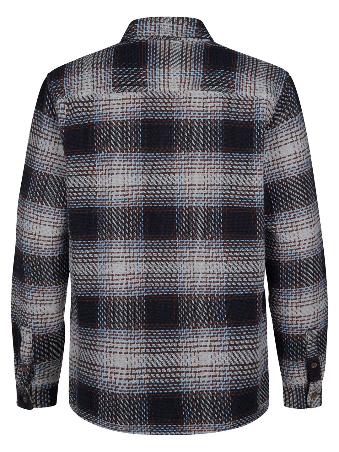 Petrol - Heren Overshirt - M-3050-SIL405 - 9038 Light Grey Melee