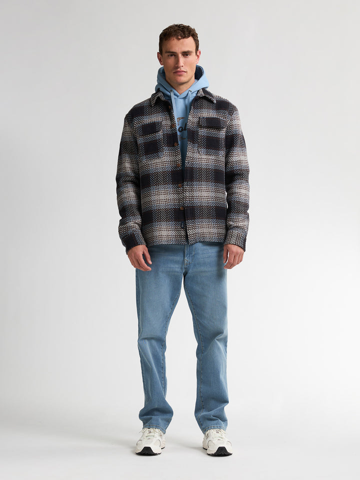 Petrol - Heren Overshirt - M-3050-SIL405 - 9038 Light Grey Melee