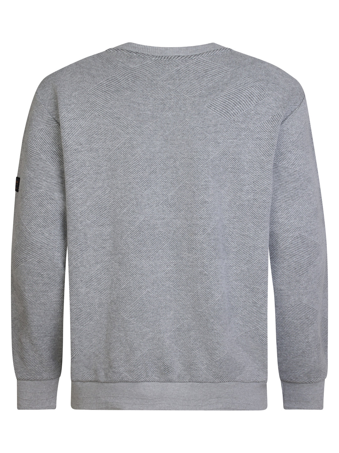 Petrol - Heren Sweater  - M-3050-SWR3100 - 9038 Light Grey