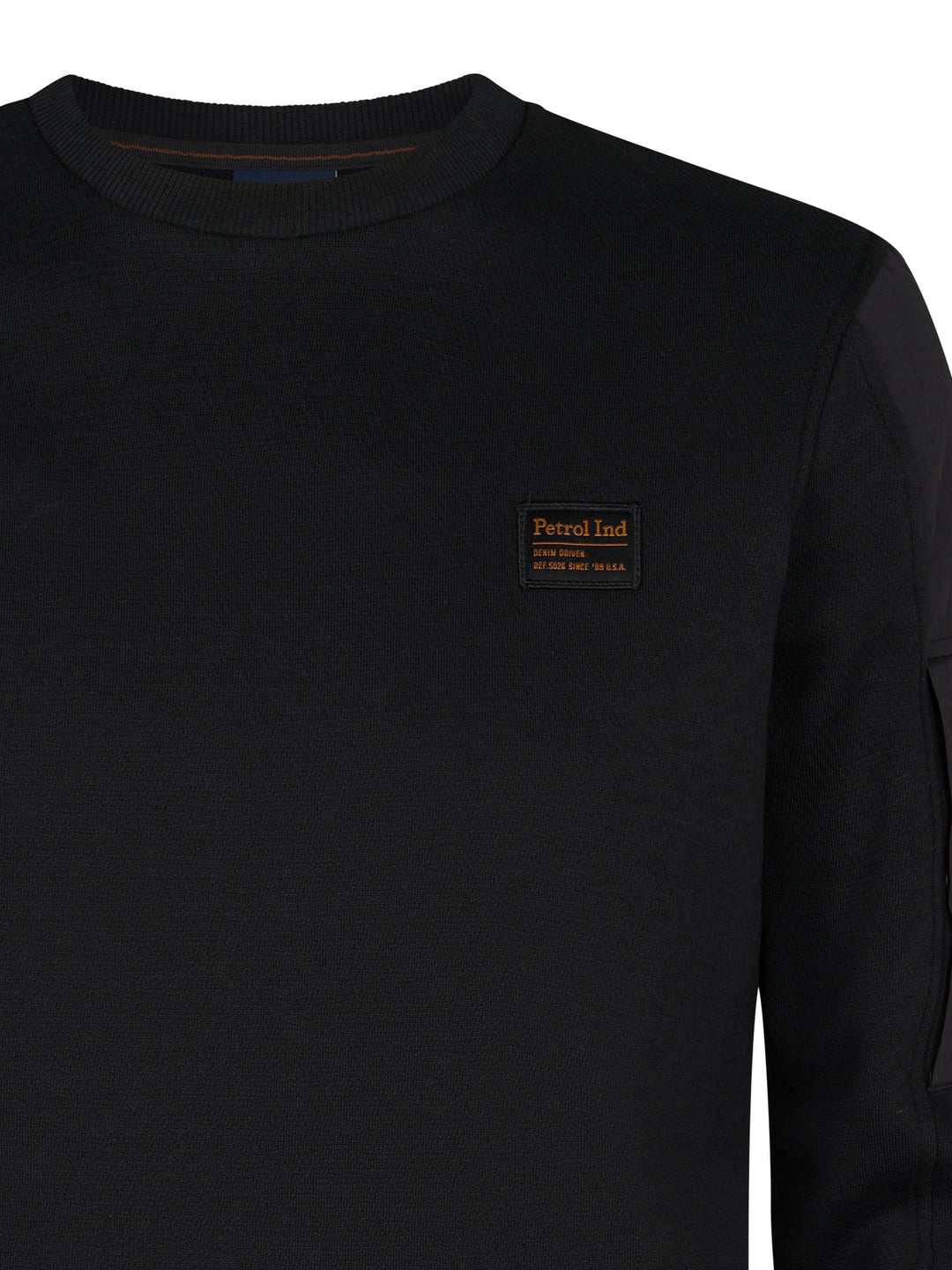 Petrol - Heren Trui- M-3050-SWR322 - 9111 Black