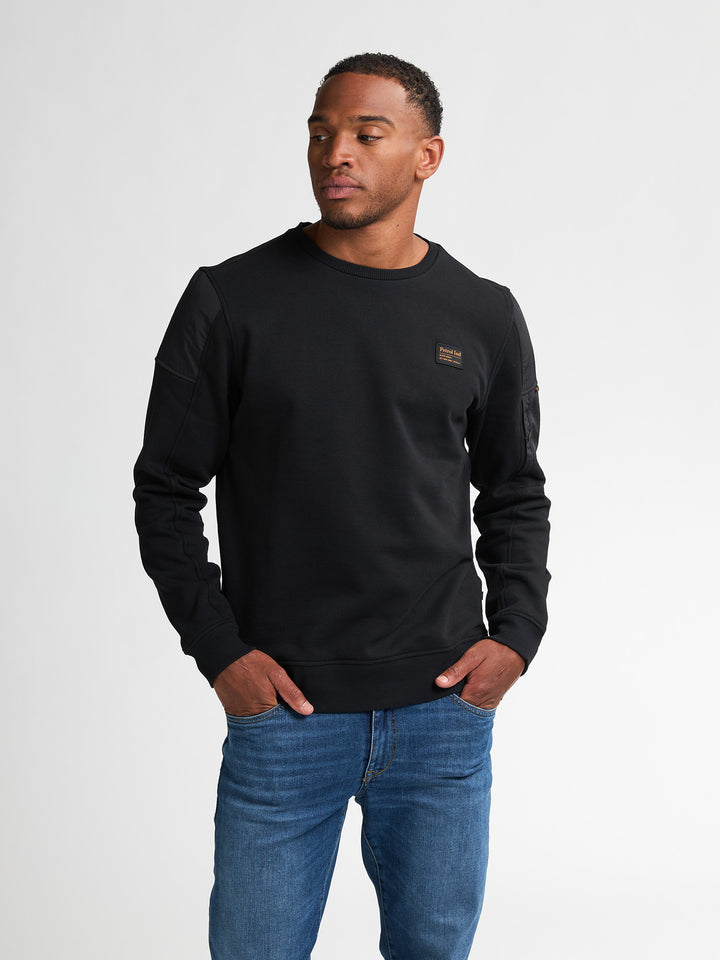 Petrol - Heren Trui- M-3050-SWR322 - 9111 Black