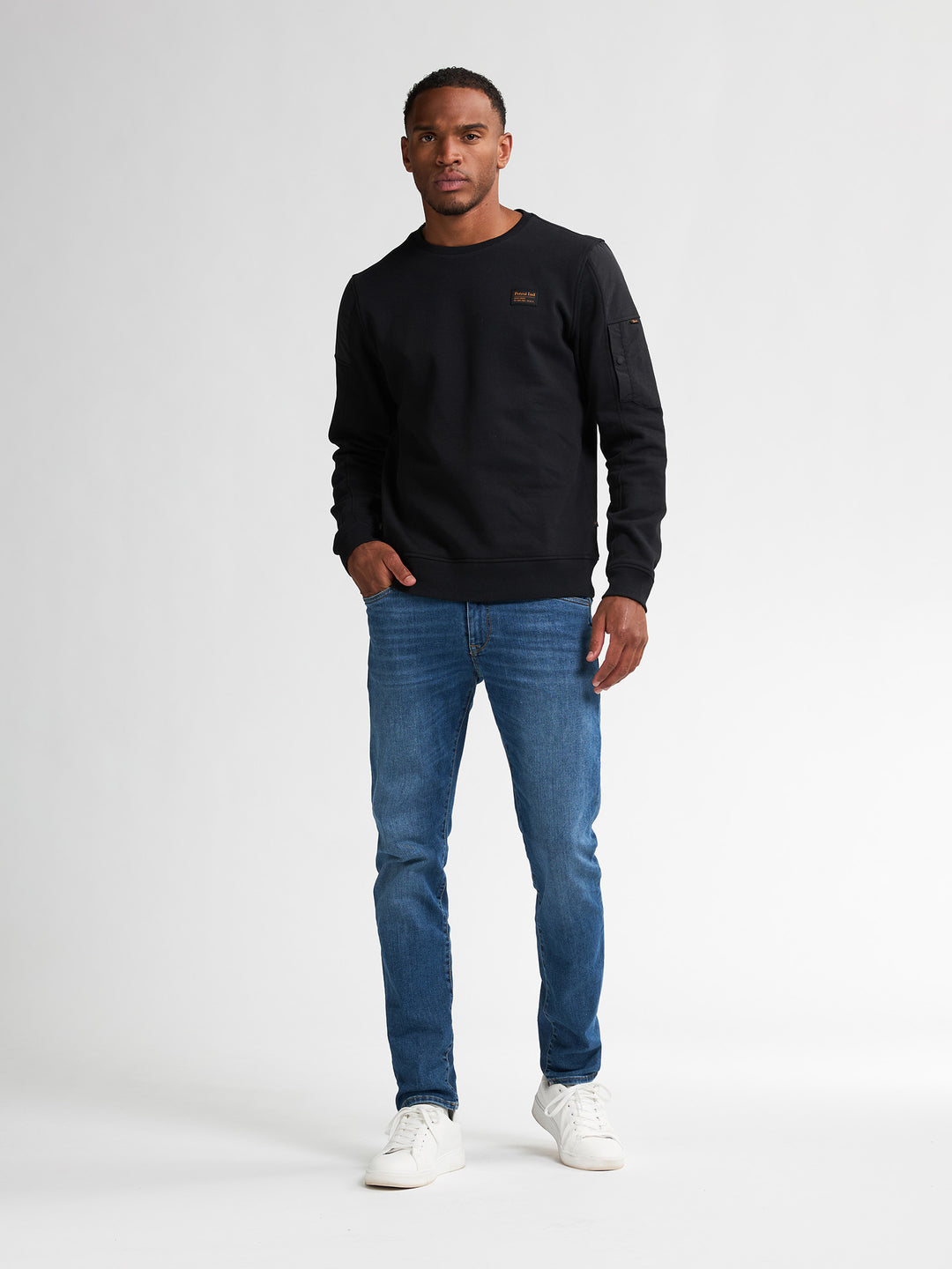 Petrol - Heren Trui- M-3050-SWR322 - 9111 Black