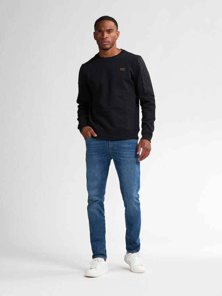 Petrol - Heren Trui- M-3050-SWR322 - 9111 Black
