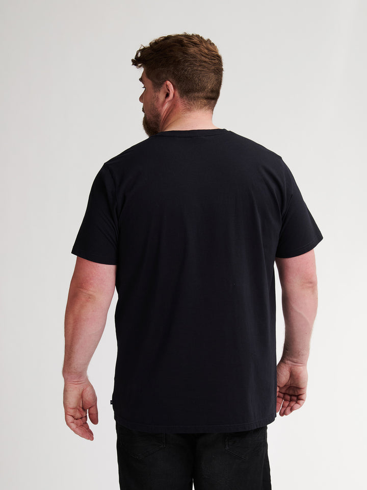 Petrol - Heren Shirt- M-3050-TSR6050 - 9999 Black