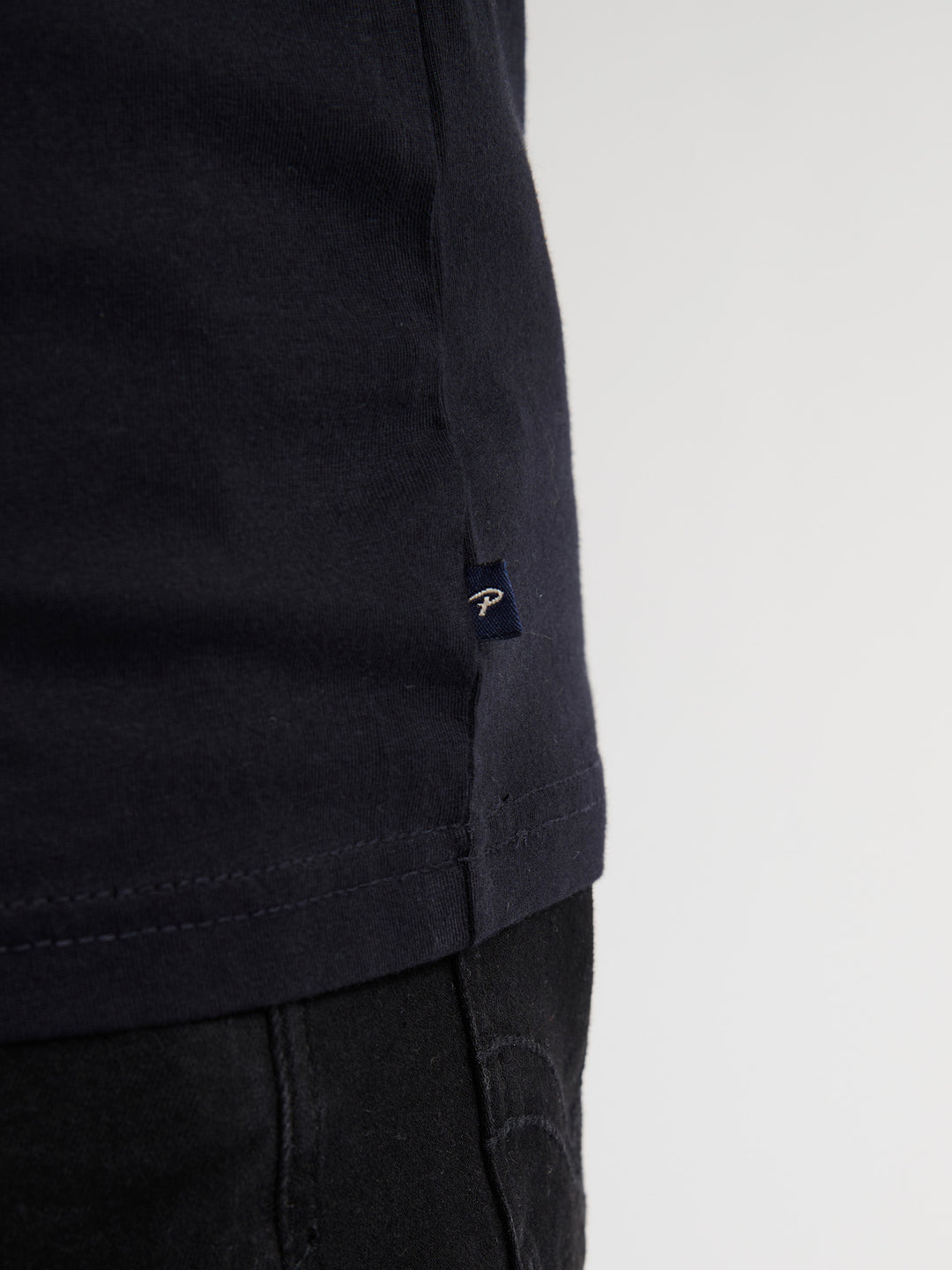 Petrol - Heren Shirt- M-3050-TSR6050 - 9999 Black