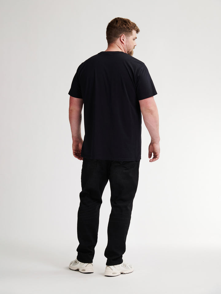 Petrol - Heren Shirt- M-3050-TSR6050 - 9999 Black