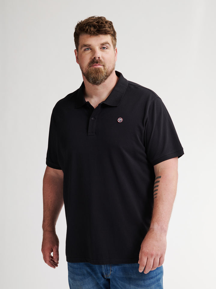 Petrol - Heren Polo - M-3050-POL0020- 9999 Black