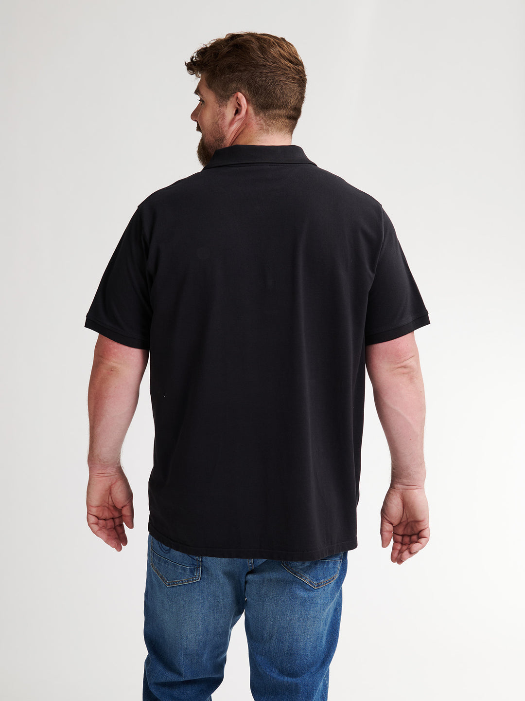 Petrol - Heren Polo - M-3050-POL0020- 9999 Black