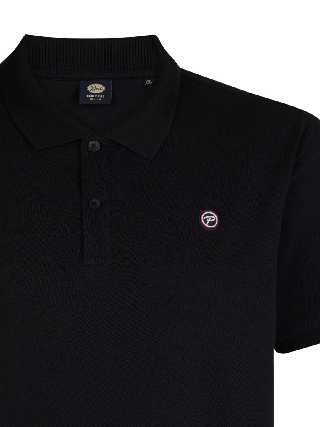 Petrol - Heren Polo - M-3050-POL0020- 9999 Black