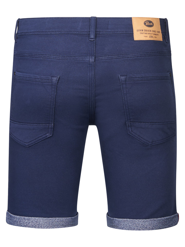 Petrol - Korte spijkerbroek - M-ROS-SHO005 - 5178 Navy Blue