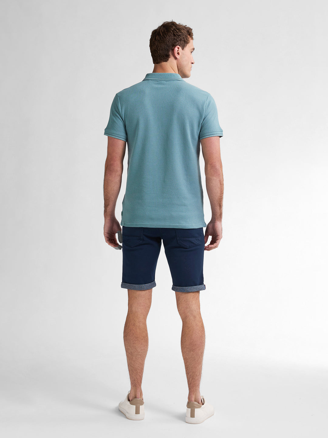 Petrol - Korte spijkerbroek - M-ROS-SHO005 - 5178 Navy Blue