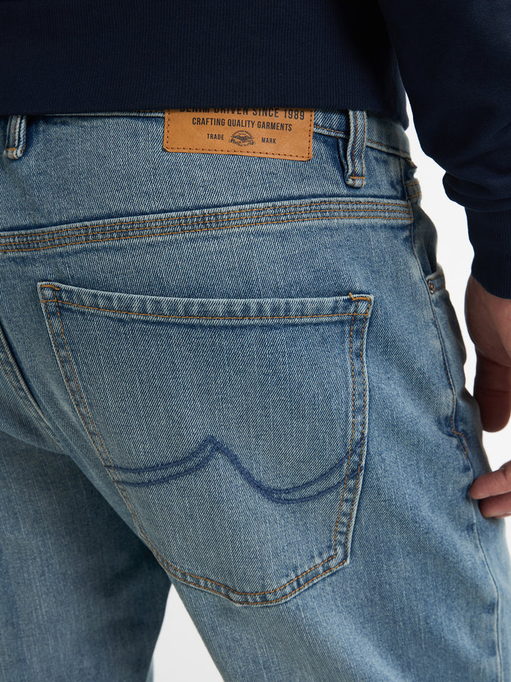 Petrol Industries - Lewis - Heren Slim-fit Jeans - 5700 Bleached