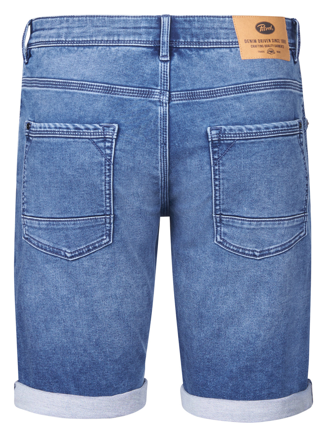 Petrol - Korte spijkerbroek - M-1020-SHO001 - 5701 Light Blue