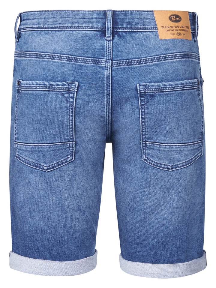 Petrol - Korte spijkerbroek - M-1020-SHO001 - 5701 Light Blue