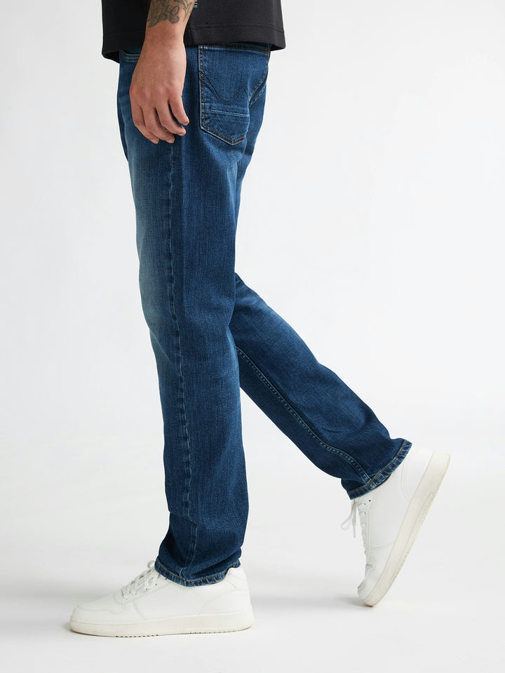 Petrol Industries - Starling - Heren Straight-fit Jeans - 5760 Worn Blue