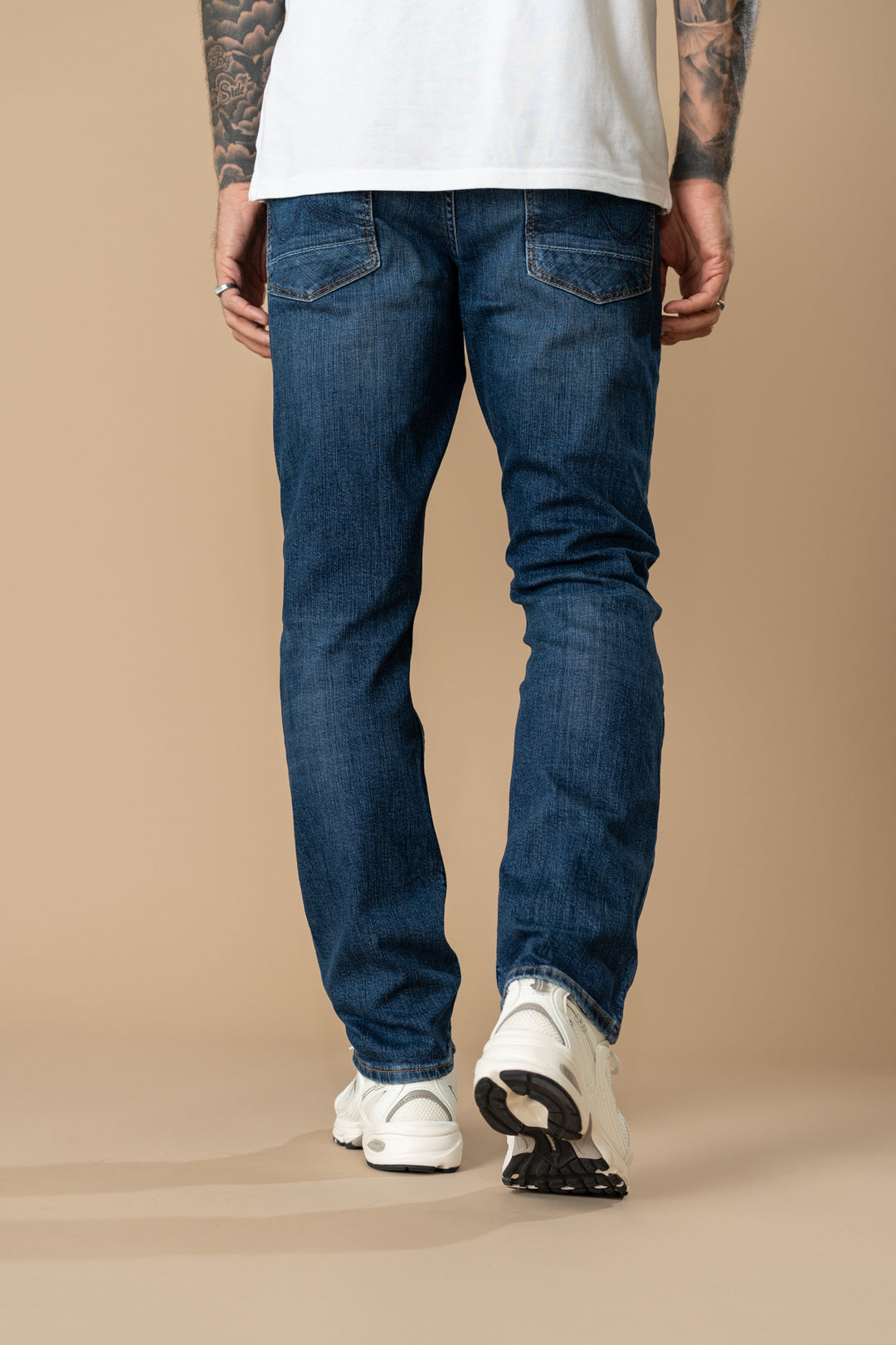 Petrol Industries - Starling - Heren Straight-fit Jeans - 5760 Worn Blue