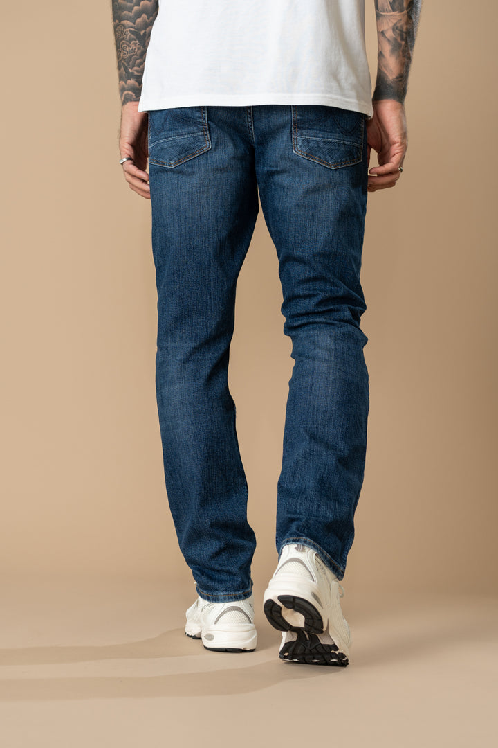 Petrol Industries - Starling - Heren Straight-fit Jeans - 5760 Worn Blue