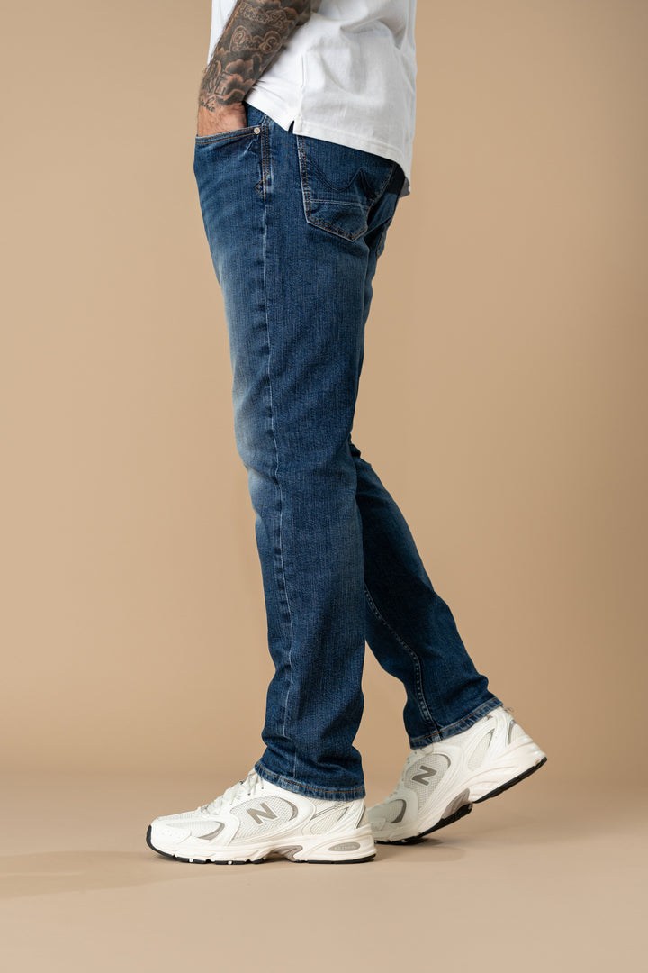 Petrol Industries - Starling - Heren Straight-fit Jeans - 5760 Worn Blue