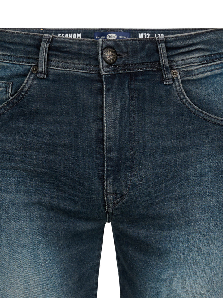 Petrol Industries - Seaham - Heren Slim-fit Jeans - 5815 Night Shadow