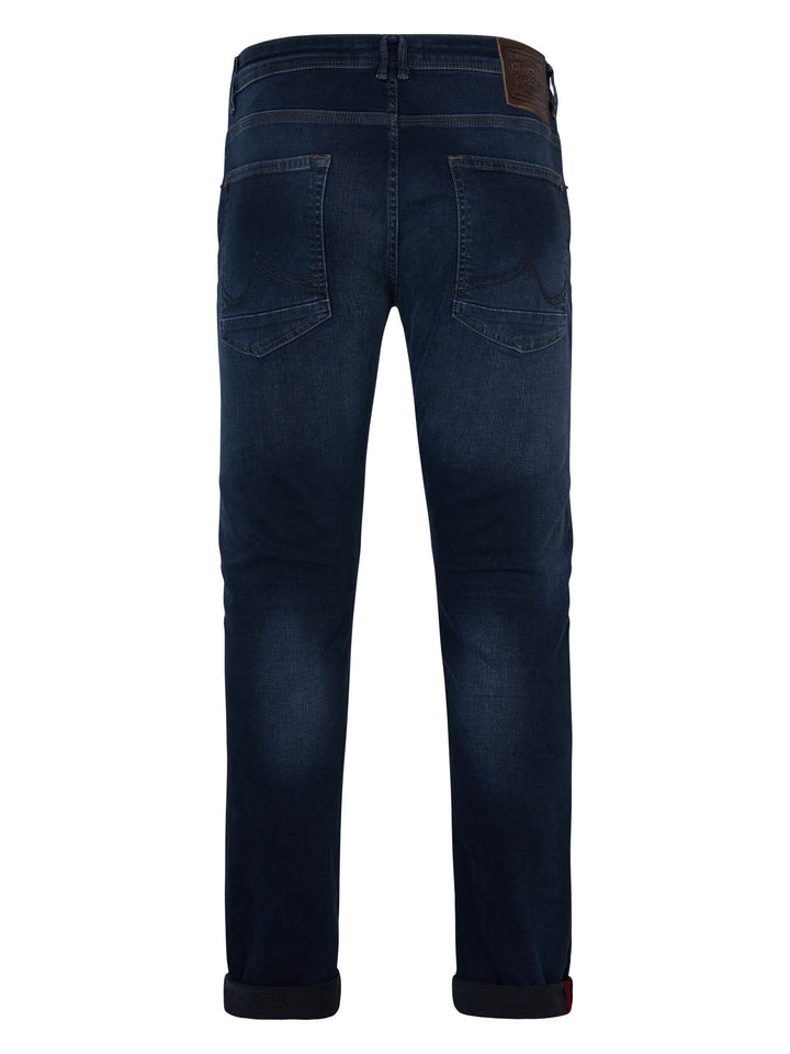 Petrol Industries - Seaham - Heren Slim-fit Jeans - 5855 Midnight Blue