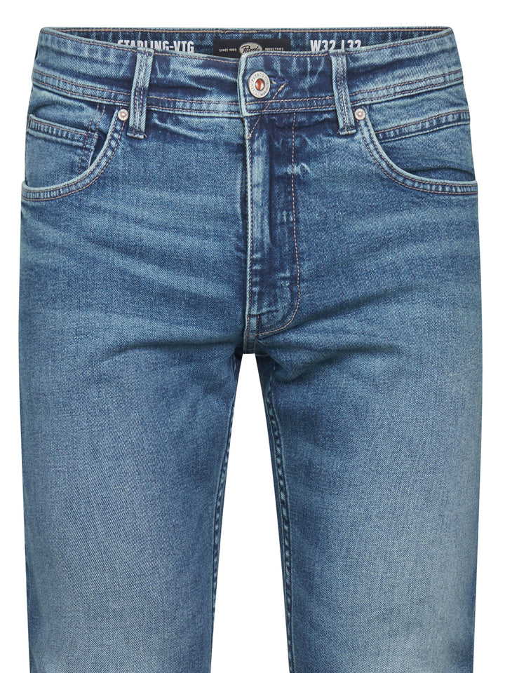 Petrol Industries - Starling - Heren straight-fit Jeans - 5857 Natural Faded