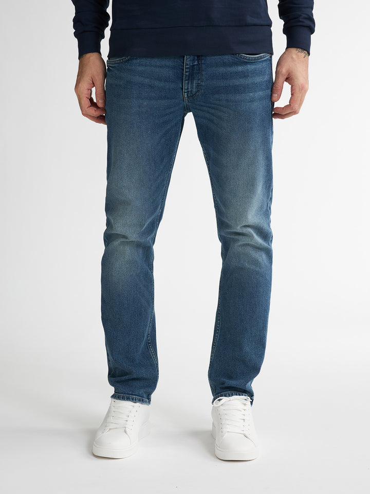 Petrol Industries - Starling - Heren straight-fit Jeans - 5857 Natural Faded