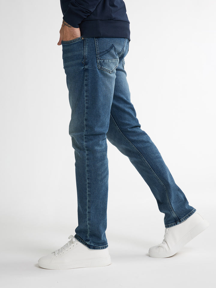 Petrol Industries - Starling - Heren straight-fit Jeans - 5857 Natural Faded