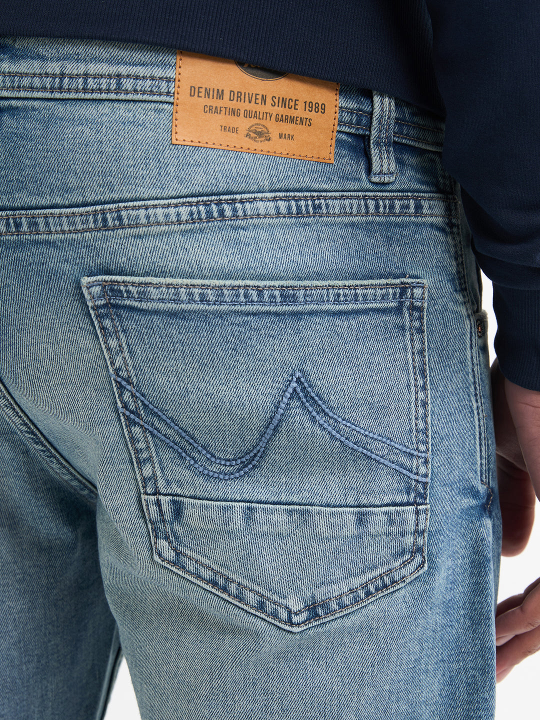 Petrol Industries - Starling - Heren straight-fit Jeans - 5873 Bright Indigo