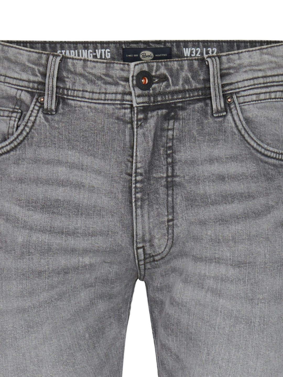 Petrol Industries - Starling - Heren Straight-fit Jeans - 9712 Silver Grey