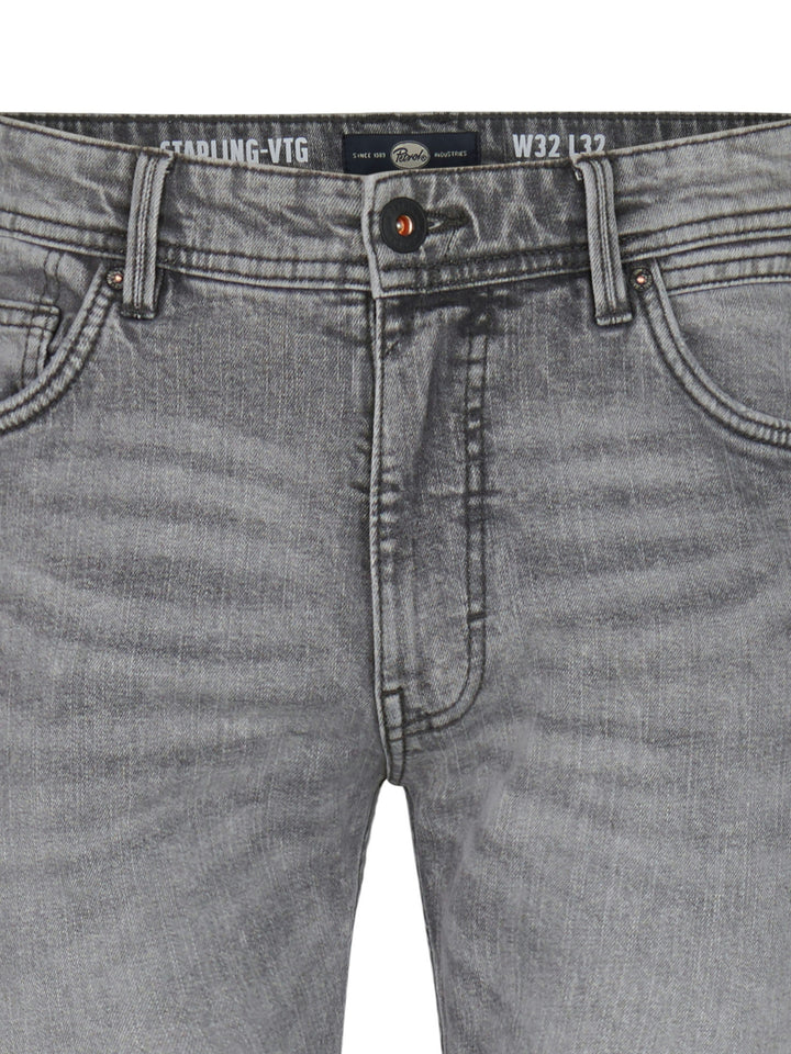 Petrol Industries - Starling - Heren Straight-fit Jeans - 9712 Silver Grey