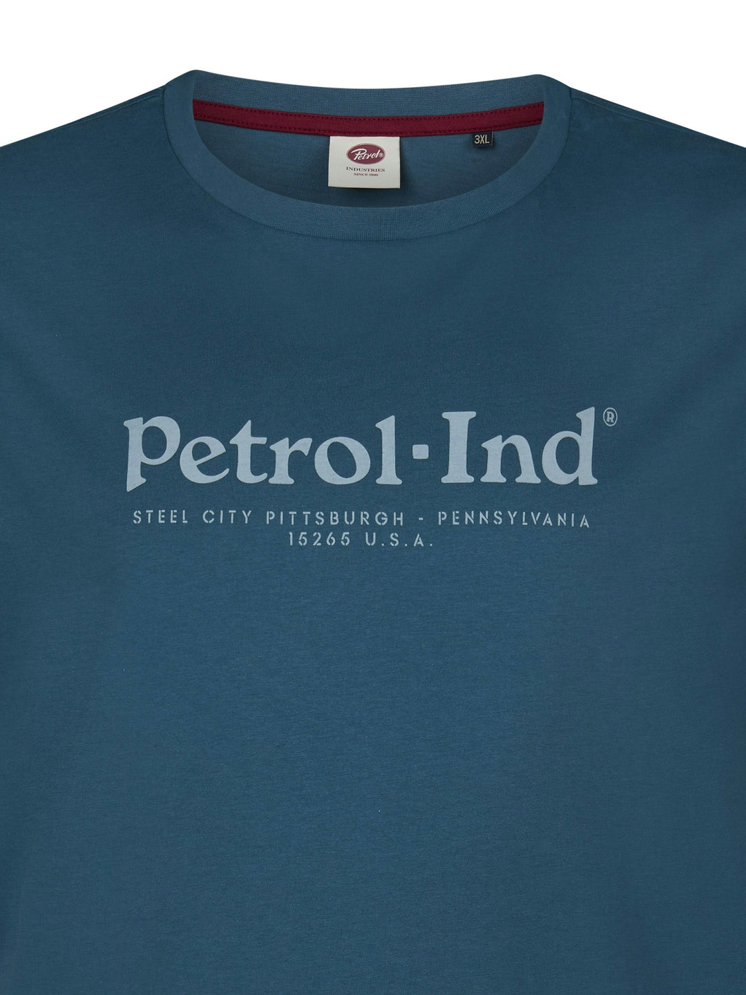 Petrol Industries - Heren Shirt - M-3060-TSR6000 - 5202 Storm Blue