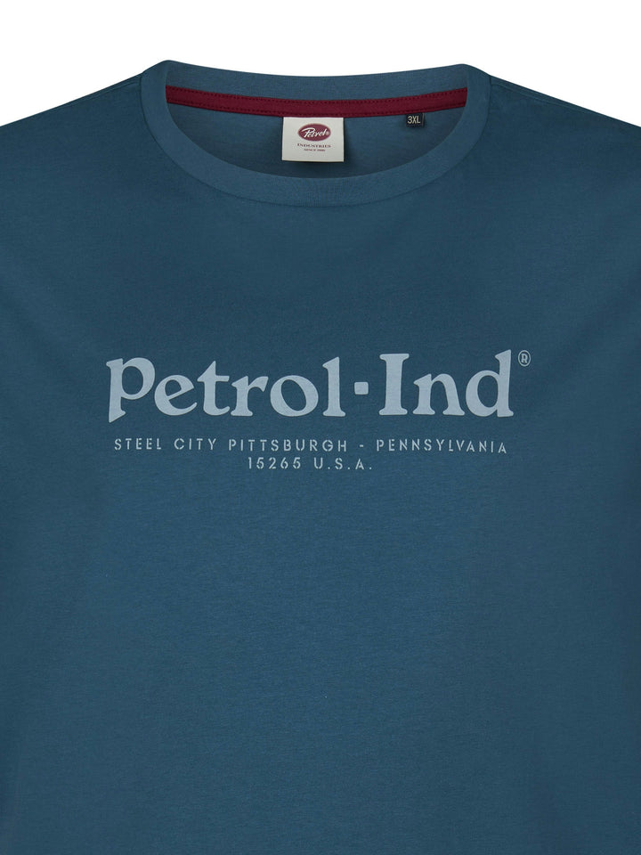 Petrol Industries - Heren Shirt - M-3060-TSR6000 - 5202 Storm Blue