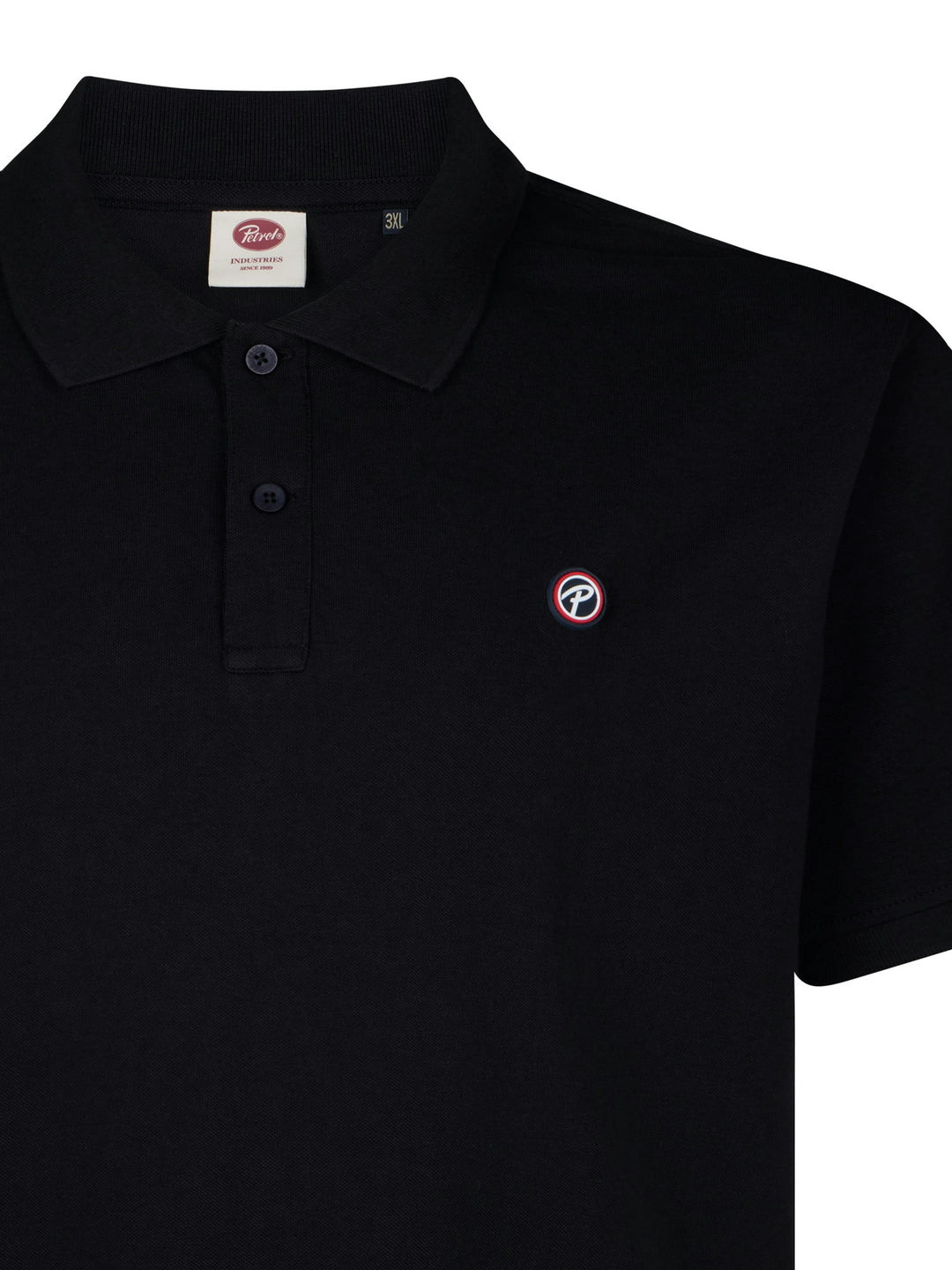 Petrol Industries - Heren Polo - M-3060-POL0020 - 9999 Black