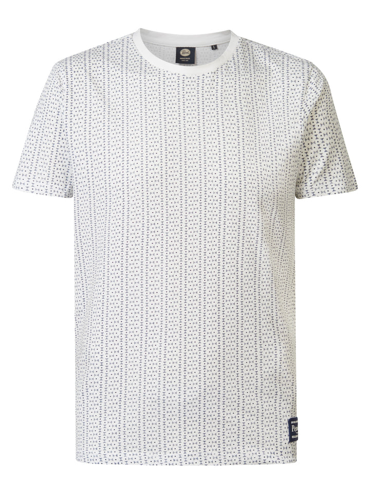 Petrol - Heren T-Shirt - M-1040-TSR644 - 0000 Bright White