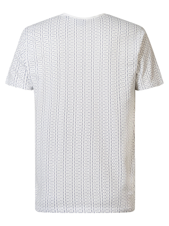 Petrol - Heren T-Shirt - M-1040-TSR644 - 0000 Bright White
