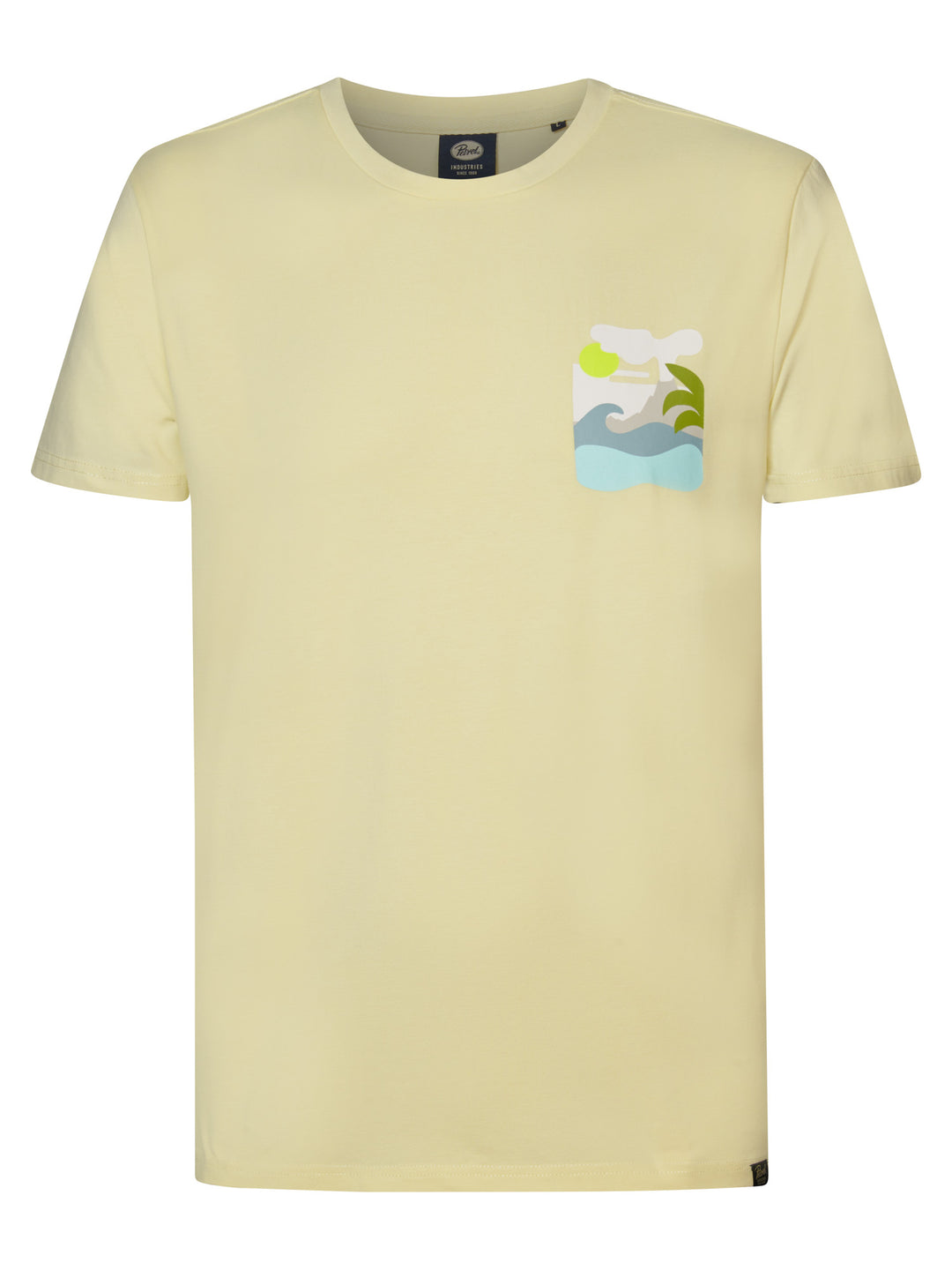Petrol - Heren T-Shirt - M-1040-TSR638 - 1103 Lemon Yellow