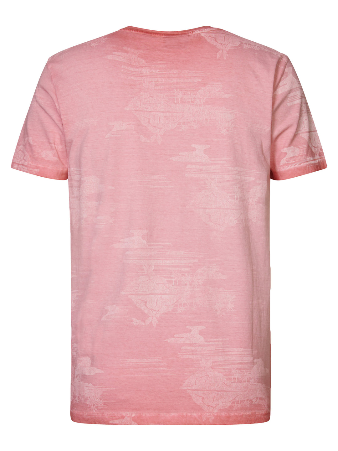 Petrol - Heren T-Shirt - M-1040-TSR663 - 3167 Faded Melon