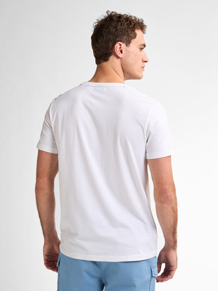Petrol - Heren Shirt - M-1050-TSR604 - 0000 Bright White