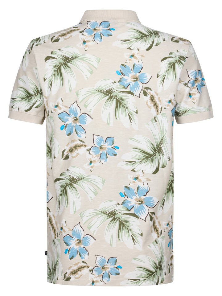 Petrol - Heren Polo - M-1050-POL908 - 0112 Seashell