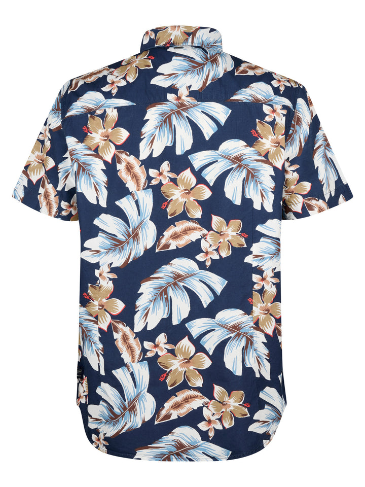 Petrol - Heren Overhemd - M-1050-SIS418 - 5178 Navy Blue