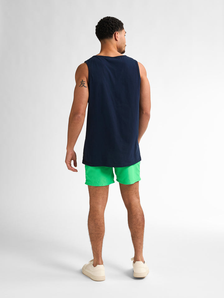 Petrol - Heren Singlet - M-1050-SLR752 - 5178 Navy Blue