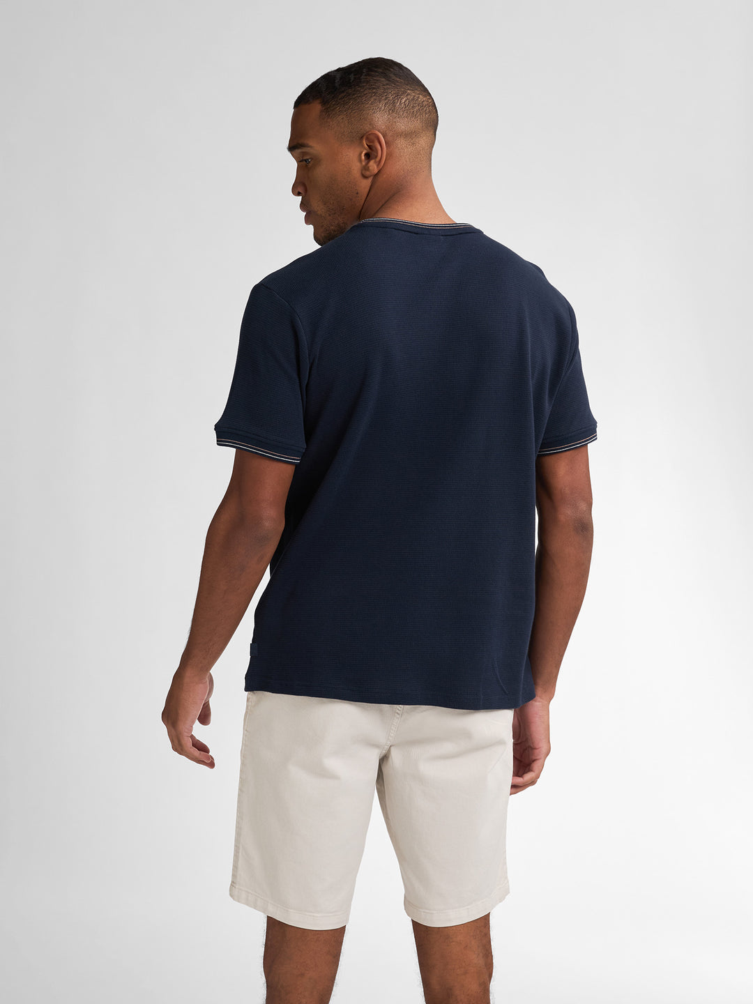 Petrol - Heren Shirt- M-1050-TSR642 - 5178 Navy Blue