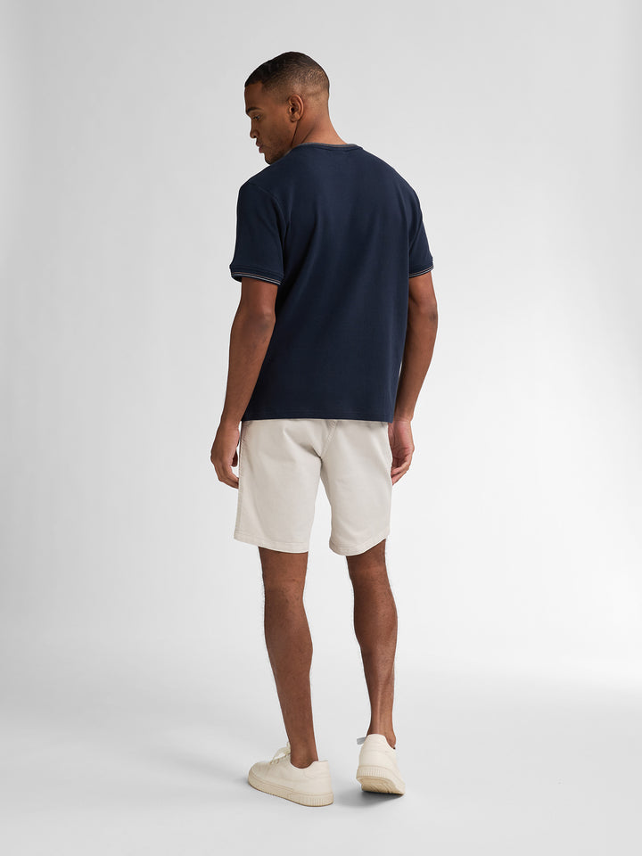 Petrol - Heren Shirt- M-1050-TSR642 - 5178 Navy Blue