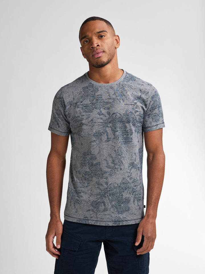 Petrol - Heren Shirt- M-1050-TSR650 - 5178 Navy Blue