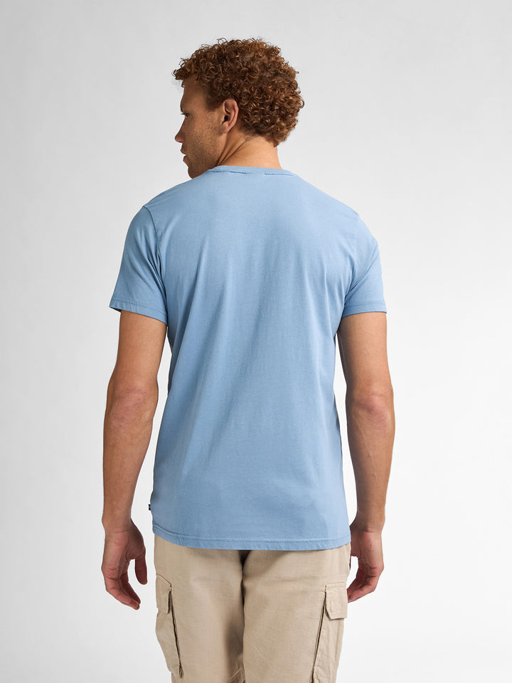 Petrol - Heren Shirt- M-1050-TSR671 - 5187 Pale Blue